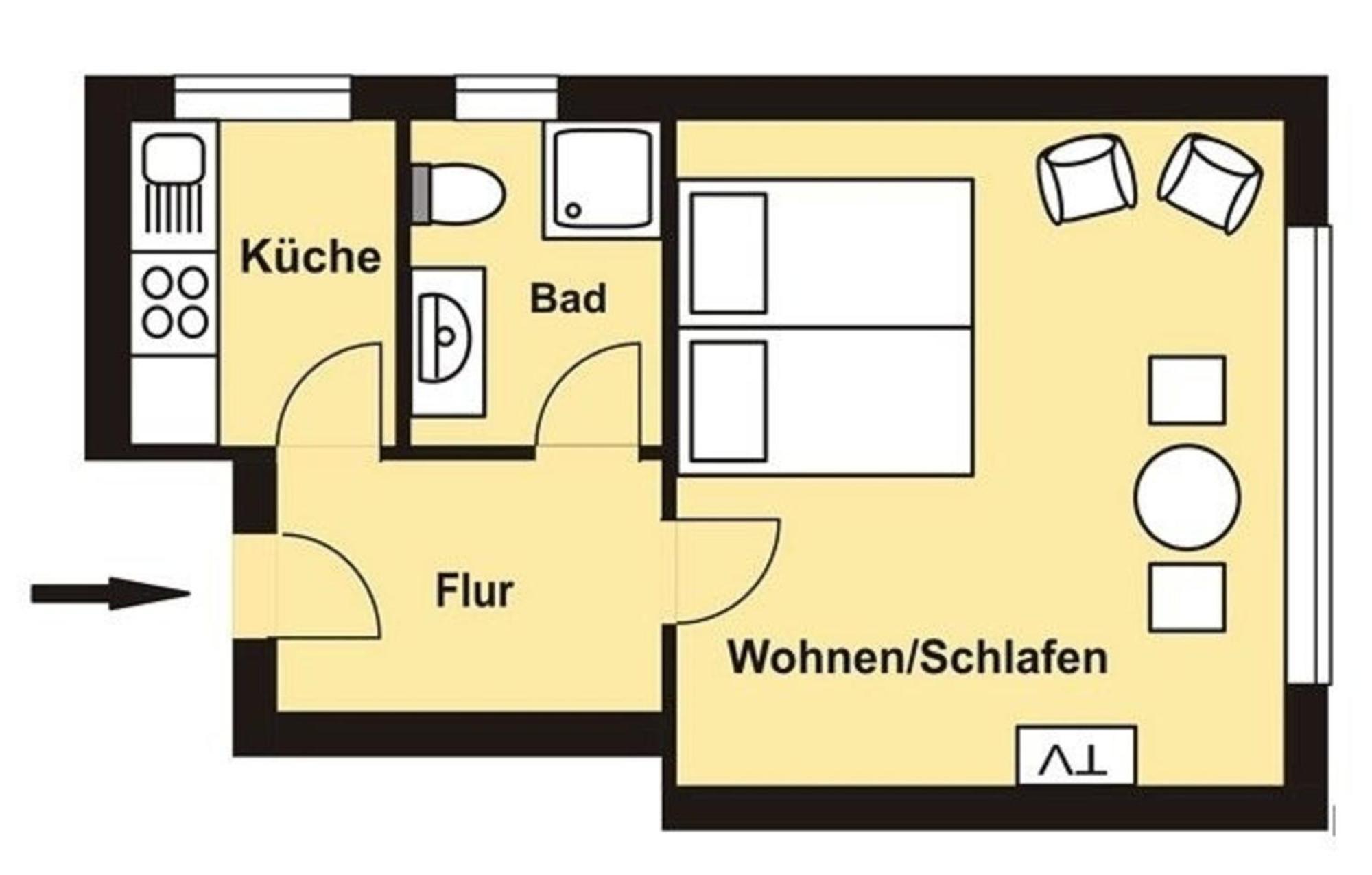 Haus Seepferdchen Am Meer Appartement 5 티멘도르프스트랜드 외부 사진